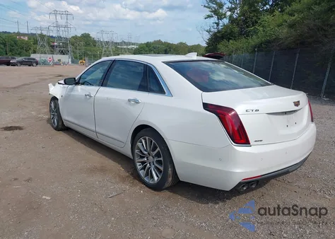 2018 Cadillac Ct6 Premium Luxury z USA, uszkodzony, nr VIN 1G6KF5RS0JU105062